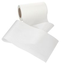tételeket Fehér koszorú szalag 150mm 25m
