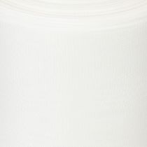 tételeket Fehér koszorúszalag, kiváló minőségű, 75mm x 25m - dekoratív szalag virágkötészethez és temetési szertartásokhoz, ideális nyomtatáshoz.