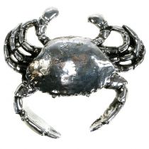 tételeket Dekoratív rák, antik ezüst, 12cm