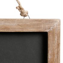 tételeket Palatábla akasztható vintage fa natúr 40×30cm