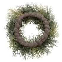tételeket Műfenyőág koszorú tobozokkal 60 cm