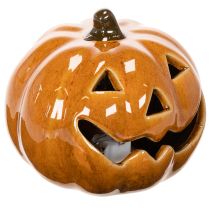 tételeket Kerámia Tök LED Halloween Dekoráció Kis 10cm
