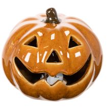 tételeket Kerámia Tök LED Halloween Dekoráció Kis 10cm