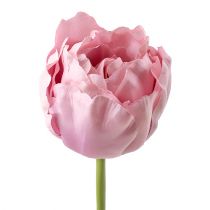 Művirág tulipánnal töltött öreg rózsa 84cm - 85cm 3db