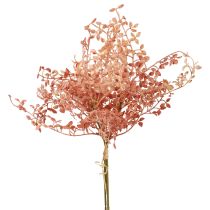 tételeket Művirág dekoráció, dekoratív ágak, ágdísz rózsaszín 44cm 3db