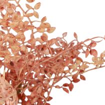 tételeket Művirág dekoráció, dekoratív ágak, ágdísz rózsaszín 44cm 3db
