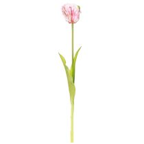 tételeket Művirág csokor 5 db papagáj tulipán Műtulipán 40cm