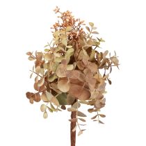tételeket Mesterséges eukaliptusz csokor, művirág dekoráció bimbóval 30cm
