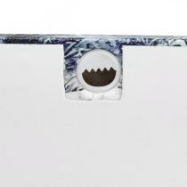 tételeket LED kép Téli tájpark lámpásokkal LED falfestmény 58x38cm