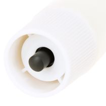 tételeket LED gyertyák fehér kúpos gyertyák viasz meleg fehér 24,5 cm 2 db