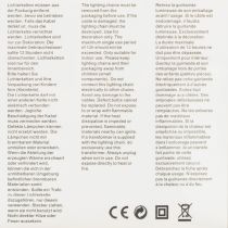 tételeket LED-es fényfüzér, 50 izzó, elemes, 5 m, meleg fehér