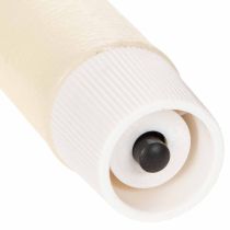 tételeket LED kúpos gyertya fehér színben, meleg fehér fénnyel, 24 cm, időzítővel, 2 darab