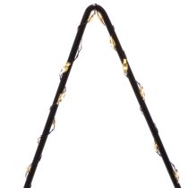tételeket LED csillag elemtartóval, ablakpárkányra és asztalra szerelhető állványon, 46 cm