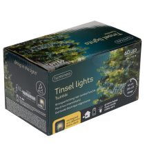 tételeket Karácsonyi füzér 60 LED-del és időzítővel, kültéri, 3m