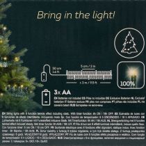 tételeket Karácsonyi füzér 60 LED-del és időzítővel, kültéri, 3m