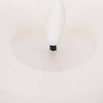 tételeket LED XL Teamécses Fehér Valódi Viasz Időzítővel Meleg Fehér 6cm 2db