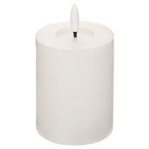 tételeket LED oszlopgyertya, pislákoló, időzítővel, Ø7cm, 12cm