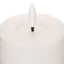 tételeket LED oszlopgyertya, pislákoló, időzítővel, Ø7cm, 12cm