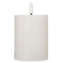 tételeket LED oszlopgyertya, pislákoló, időzítővel, Ø7cm, 12cm