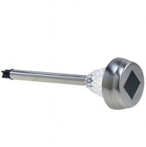 tételeket LED napelemes kerti lámpák időzítővel, meleg fehér, 35 cm magas, 4 darab