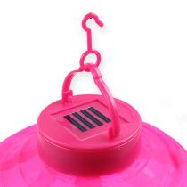 tételeket Lámpa LED napelemes 20cm rózsaszín