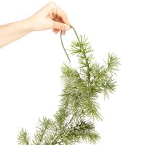 tételeket Dekoratív vörösfenyő girland hangulatos szobadíszítéshez, 250 cm