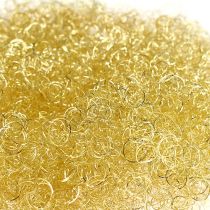 tételeket Metálfényű göndör csillogás, arany, 50g