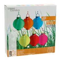 tételeket Lámpa LED szolárral 20cm piros