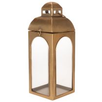 tételeket Lámpás fém üveg fém sárgaréz hatású M50cm 2 db-os szett
