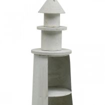 tételeket Lighthouse Shabby Chic Cream Maritime Deco Ø13cm H41,5cm