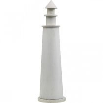 tételeket Lighthouse Shabby Chic krém nyári dekoráció tengeri Ø14,5cm H51cm