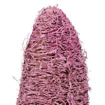 Luffa pálcán nagy rózsaszín, hanga 8cm - 30cm 25db