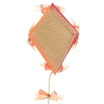 tételeket Vicces díszes sárkány akasztásra narancssárga 18×26cm 2db