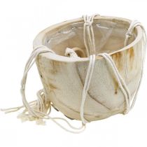 tételeket Makramé függőkosár boho stílusú cserepes fa Ø22cm