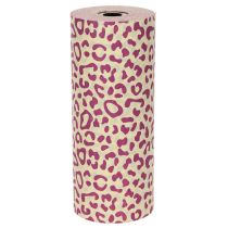 tételeket Leopárdmintás mandzsettapapír, lila, 25 cm, 100 m