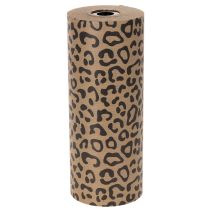 tételeket Leopárdmintás mandzsettapapír, 25 cm-es tekercs, 100 m-es, ajándékcsomagolás