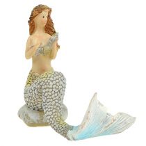 tételeket Deco figura sellő kék 6cm - 9,5cm 3db