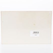 tételeket Szív alakú medálok virágmintával faldekorációként, 7 cm, 6 darab