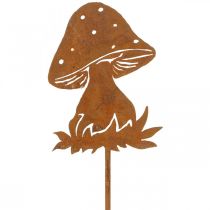 Kerti karó gomba rozsda légyölő galóca őszi díszkert 47cm