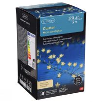 tételeket Micro Cluster LED tündérfény csillagok 120 LED 300cm