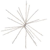 tételeket Dekoratív Polar Star LED lámpa, meleg fehér, időzítővel, kültéri, 29 cm