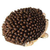 tételeket Mini süni dekorációs figurák őszi kézzel festett 4×2,5×2cm 6 darab