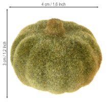 tételeket Mini tök dekoráció pelyhesített szórt dekoráció 6 színben Ø4cm 24 db
