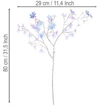 tételeket Művirágos ág irizáló virágokkal, 80 cm