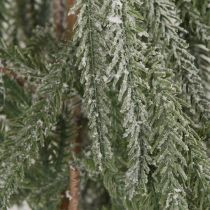 tételeket Mini karácsonyfa cserépben hóval télen 45x110cm