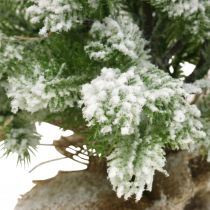 Mini karácsonyfa havas zsákban Ø25cm H42cm