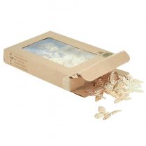 tételeket Mini pillangók fém szóródísz arany 3cm 50 db