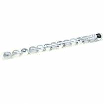 tételeket Mini karácsonyi gömb ezüst Ø3cm 14 db