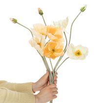 tételeket Műpipacs esküvői dekorációhoz és designhoz, 95cm, 3 darab