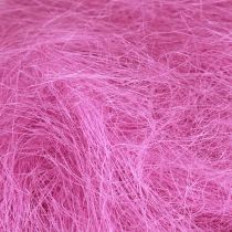 tételeket Természetes szálú szizál fű kézműves Szizál fű rózsaszín 300g